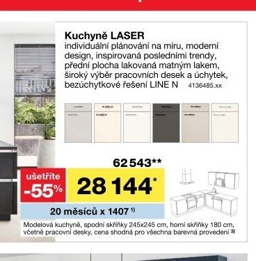 Kuchyně LASER