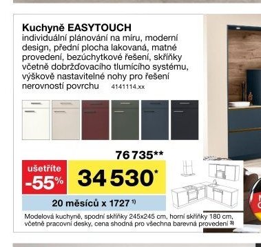 Kuchyně EASYTOUCH