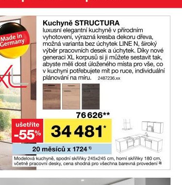 Kuchyně STRUCTURA
