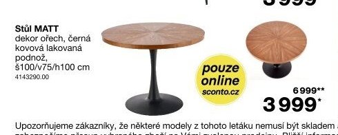 Stůl MATT