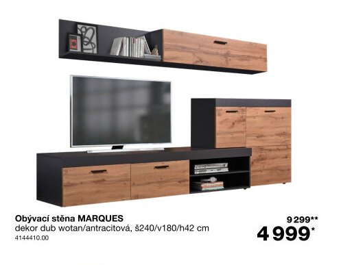 Obývací stěna MARQUES