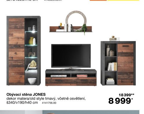 Obývací stěna JONES