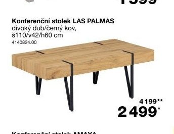 Konferenční stolek LAS PALMAS