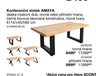 Konferenční stolek AMAYA