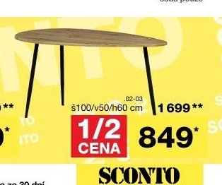 Konferenční stolek CREMONA