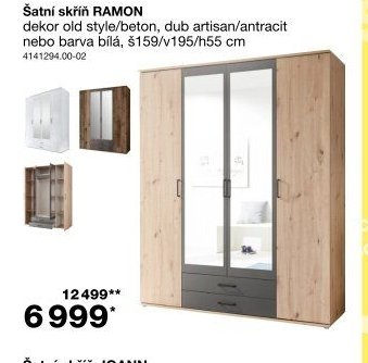 Šatní skříň RAMON