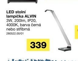 LED stolní lampička ALVIN