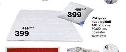Přikrývka nebo polštář