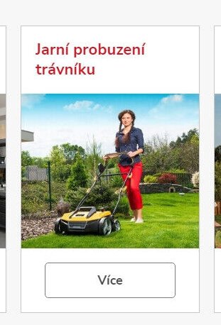 Jarní probuzení trávníku