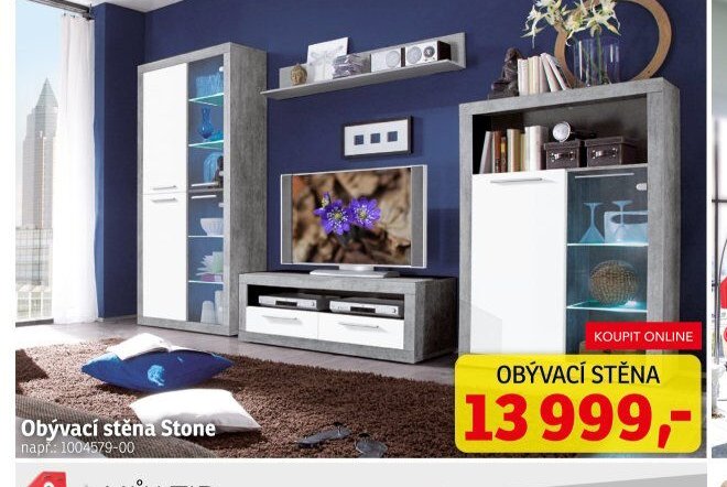 Obývací stěna Stone