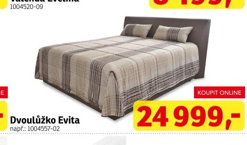 Dvoulůžko Evita