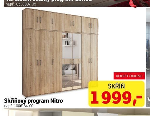 Skříňový program Nitro