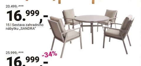 Sestava zahradního nábytku „SANDRA“