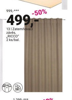 Zatemňovací závěs „RICCO“