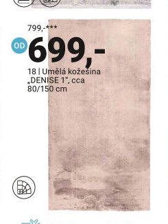 Umělá kožešina „DENISE 1“