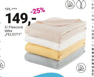 Fleecová deka FELICITY