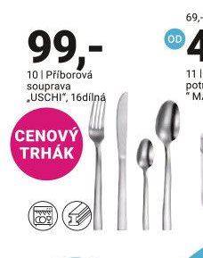 Příborová souprava USCHI, 16dílná