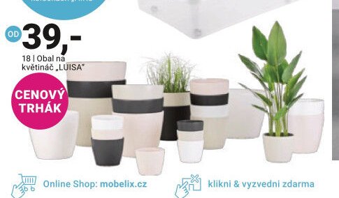 Obal na květináč LUISA