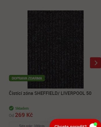 Čistící zóna SHEFFIELD/ LIVERPOOL 50