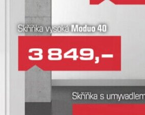 Skříňka vysoká Moduo 40