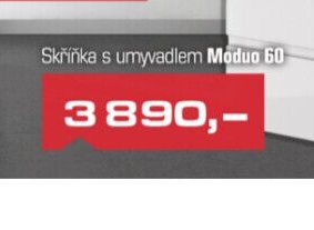 Skříňka s umyvadlem Moduo 60