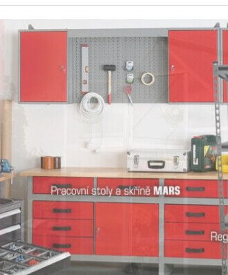 Pracovní stoly a skříně MARS