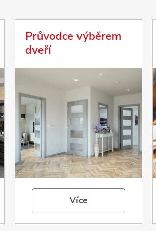 Průvodce výběrem dveří