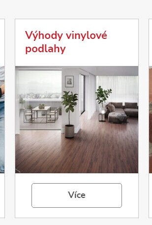 Výhody vinylové podlahy