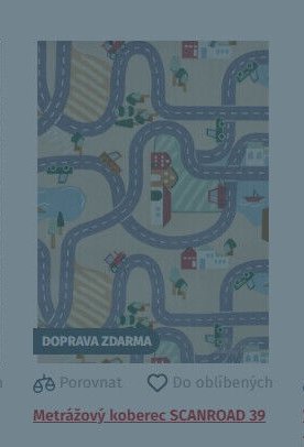 Metrážový koberec SCANROAD 39