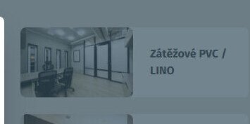 Zátěžové PVC / LINO