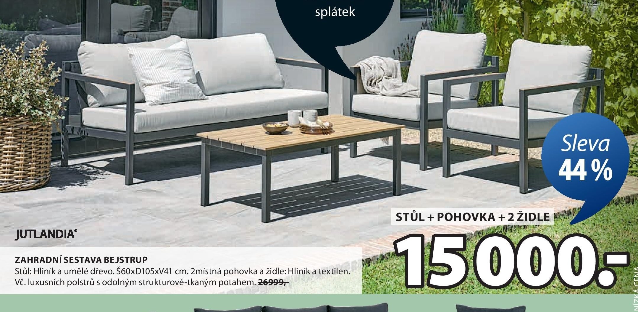 Zahradní sestava Bejstrup