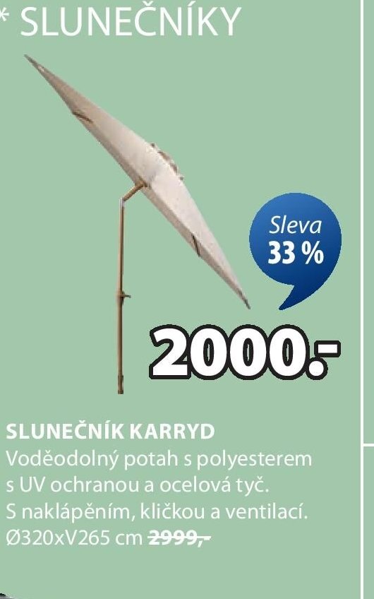 SLUNEČNÍK KARRYD