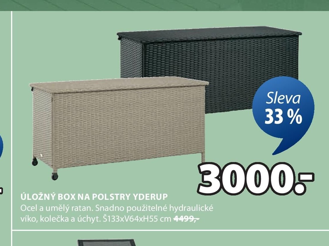 ÚLOŽNÝ BOX NA POLSTRY YDERUP