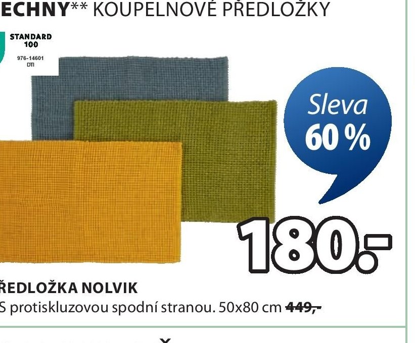 KOUPELNOVÁ PŘEDLOŽKA NOLVIK