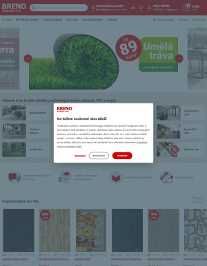 akční leták Breno koberce 16.4.2025-22.4.2025