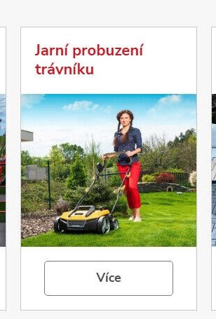 Jarní probuzení trávníku