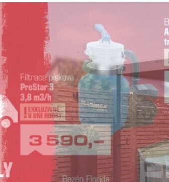 Filtrace písková ProStar 3 3,8 m3/h