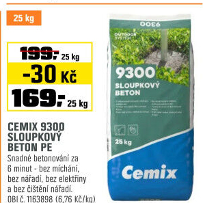 Beton sloupkovýCemix 9300