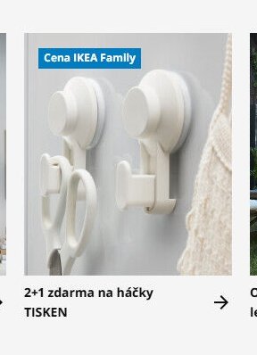 2+1 zdarma na háčky TISKEN