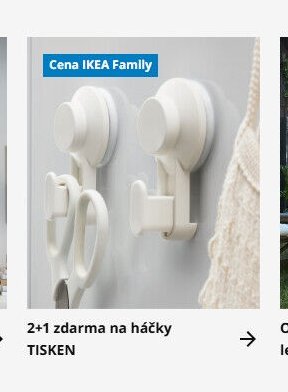 2+1 zdarma na háčky TISKEN