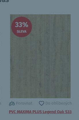 PVC MAXIMA PLUS Legend Oak 533