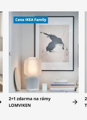 2+1 zdarma na rámy LOMVIKEN