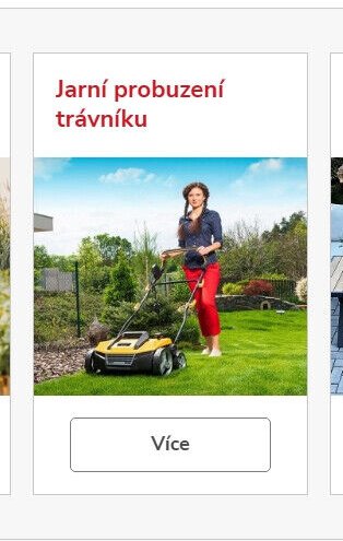Jarní probuzení trávníku