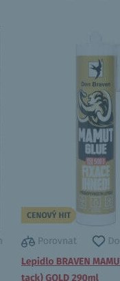 Lepidlo BRAVEN MAMUT GLUE tack) GOLD 290ml
