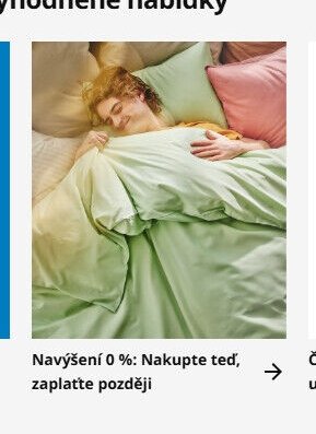 Navýšení 0 %: Nakupte teď, zaplaťte později