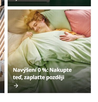 Navýšení 0 %: Nakupte teď, zaplaťte později