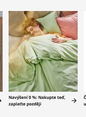 Navýšení 0 %: Nakupte teď, zaplaťte později