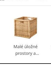 Malé úložné prostory a...