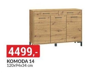 KOMODA 14 120x94x34 cm