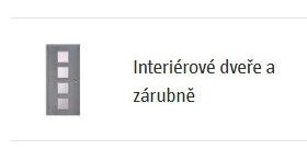 Interiérové dveře a zárubně